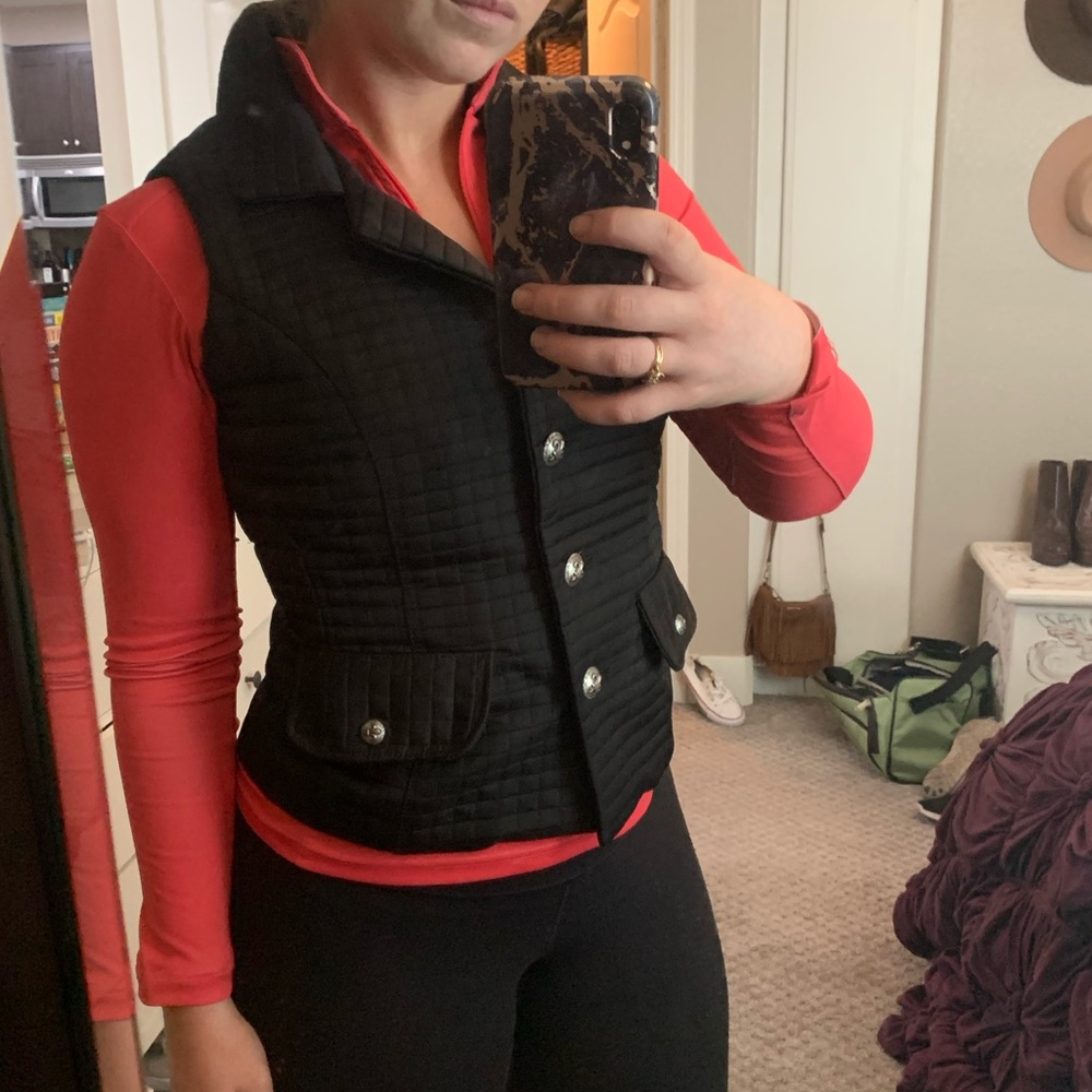 Riding Couture // Black Vest